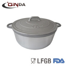 Cast aluminum pot rick cooker for Africa market